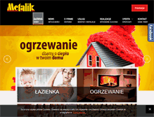Tablet Screenshot of metalik.com.pl